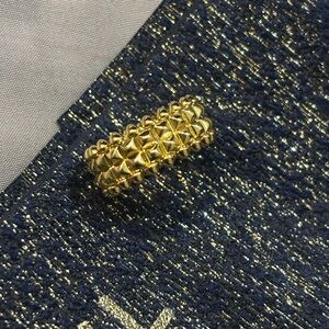 Gold vermeil Sterling silver ring size 7